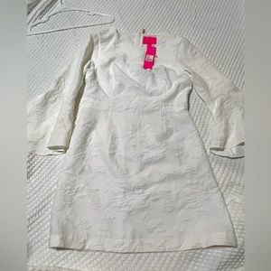 NWT Lily Pulitzer White Kayla Stretch Dress